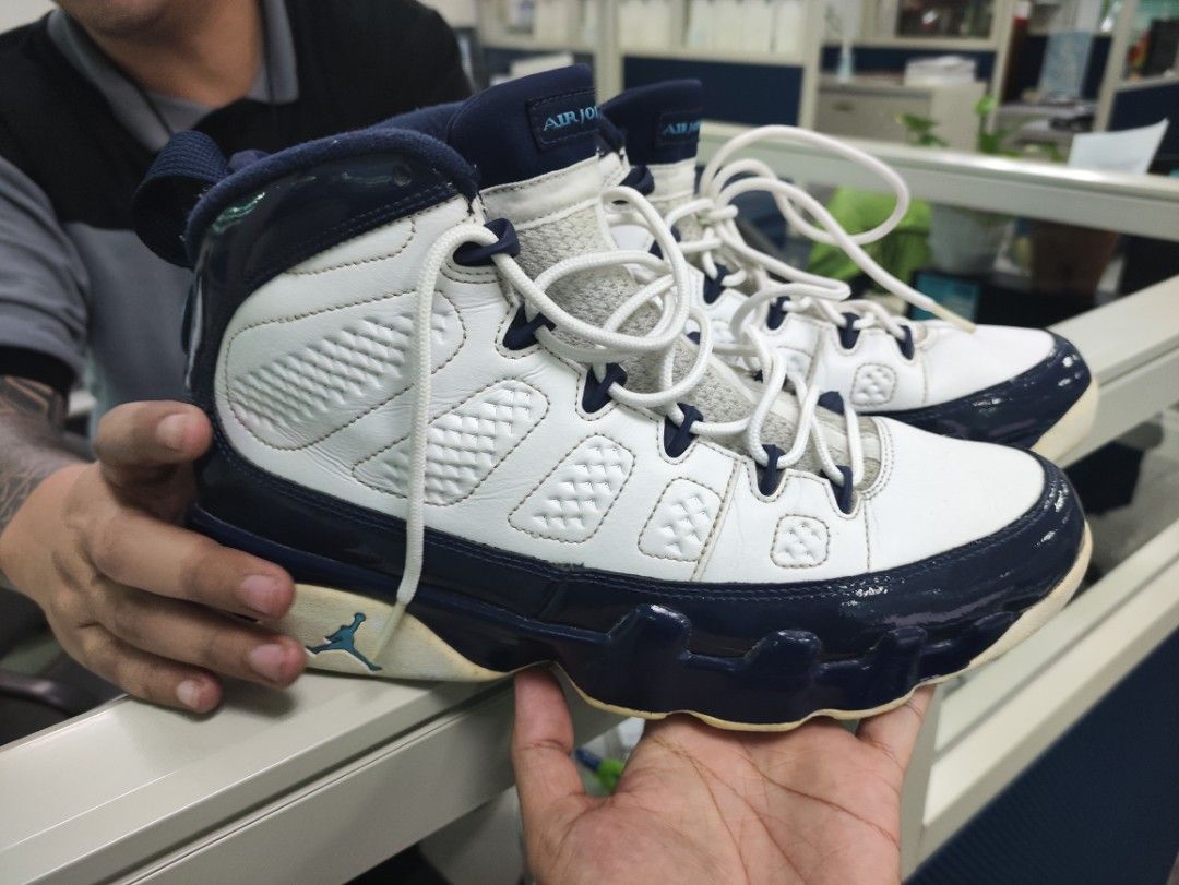 Jordan 9 pearl blue hotsell