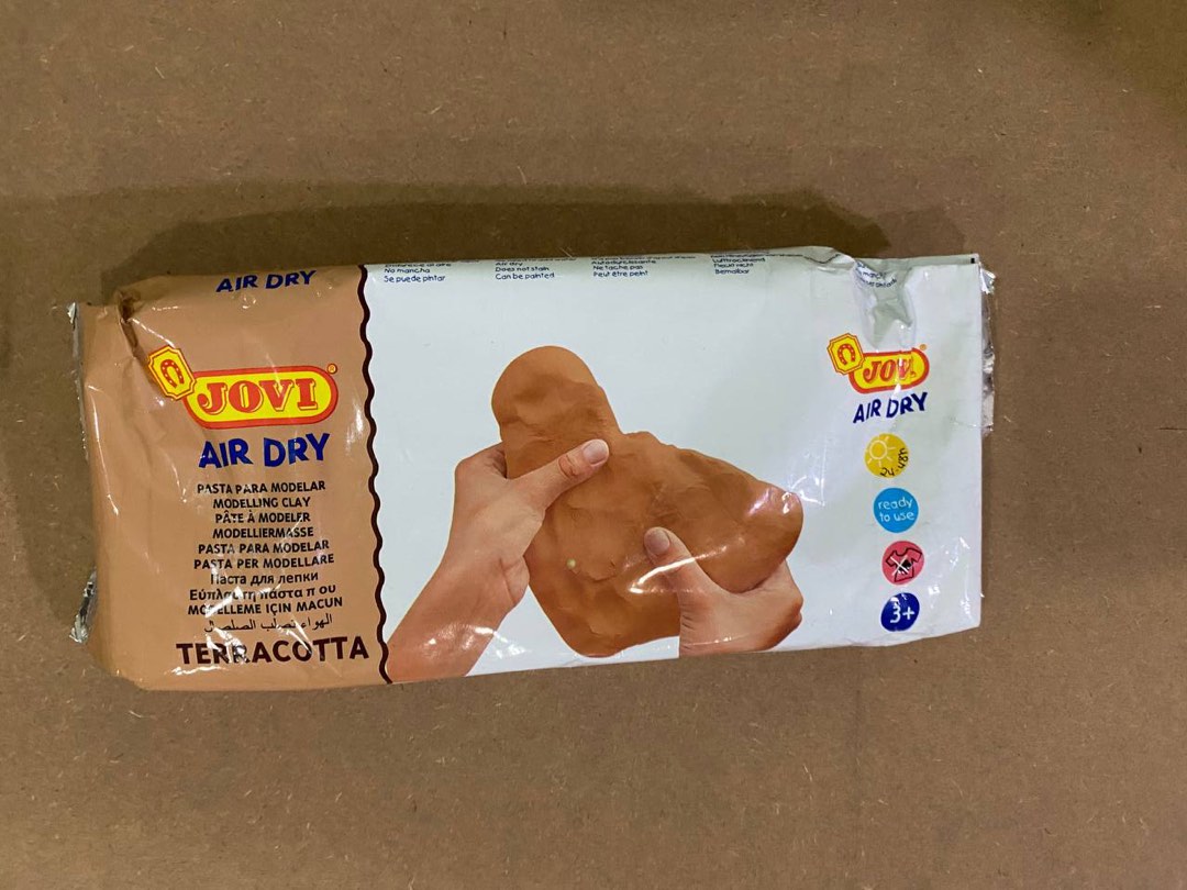 Jovi Terracotta Air Dry Clay, Hobbies & Toys, Stationery & Craft, Craft ...