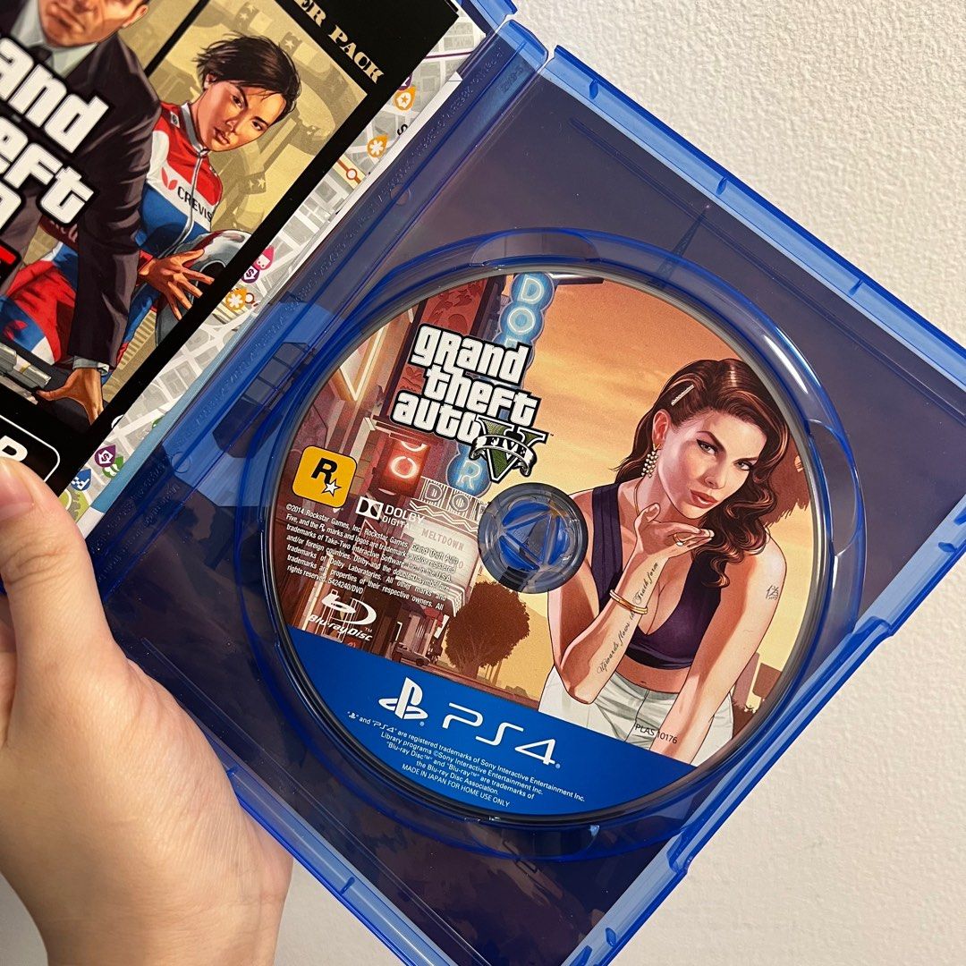 Kaset PS4 GTA V / GTA 5 Premium Edition Reg 3 on Carousell