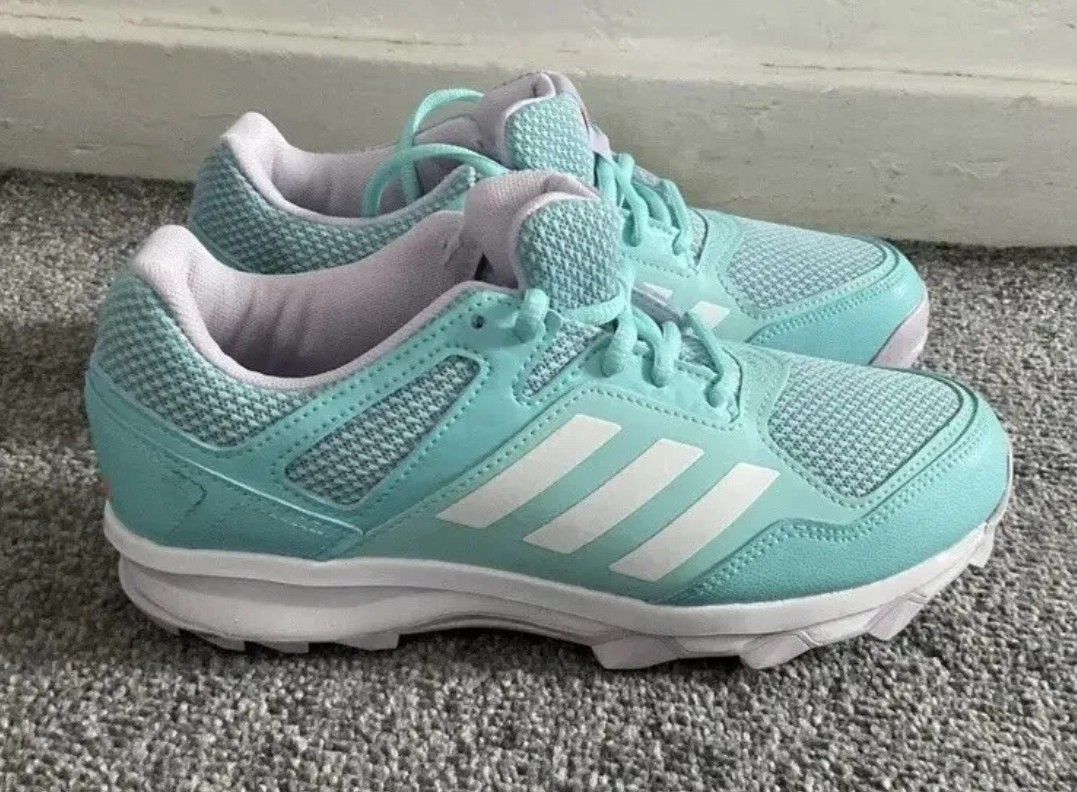 KASUT HOKI Adidas Fabela Rise Field Hockey Shoe Turf Trainers UK