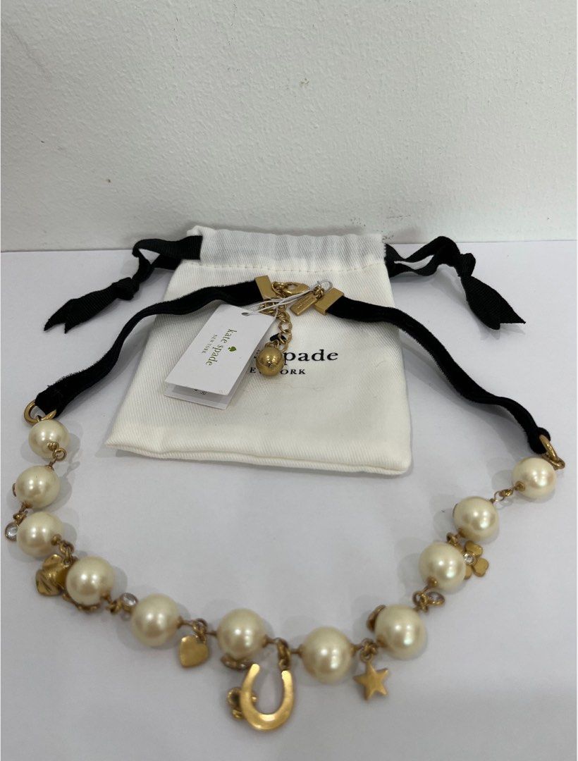 kate spade New York Grandma closet short necklace