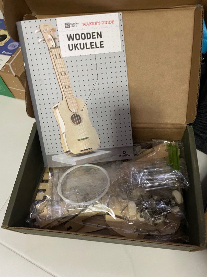 Kiwico Wooden Ukulele, Hobbies & Toys, Toys & Games on Carousell