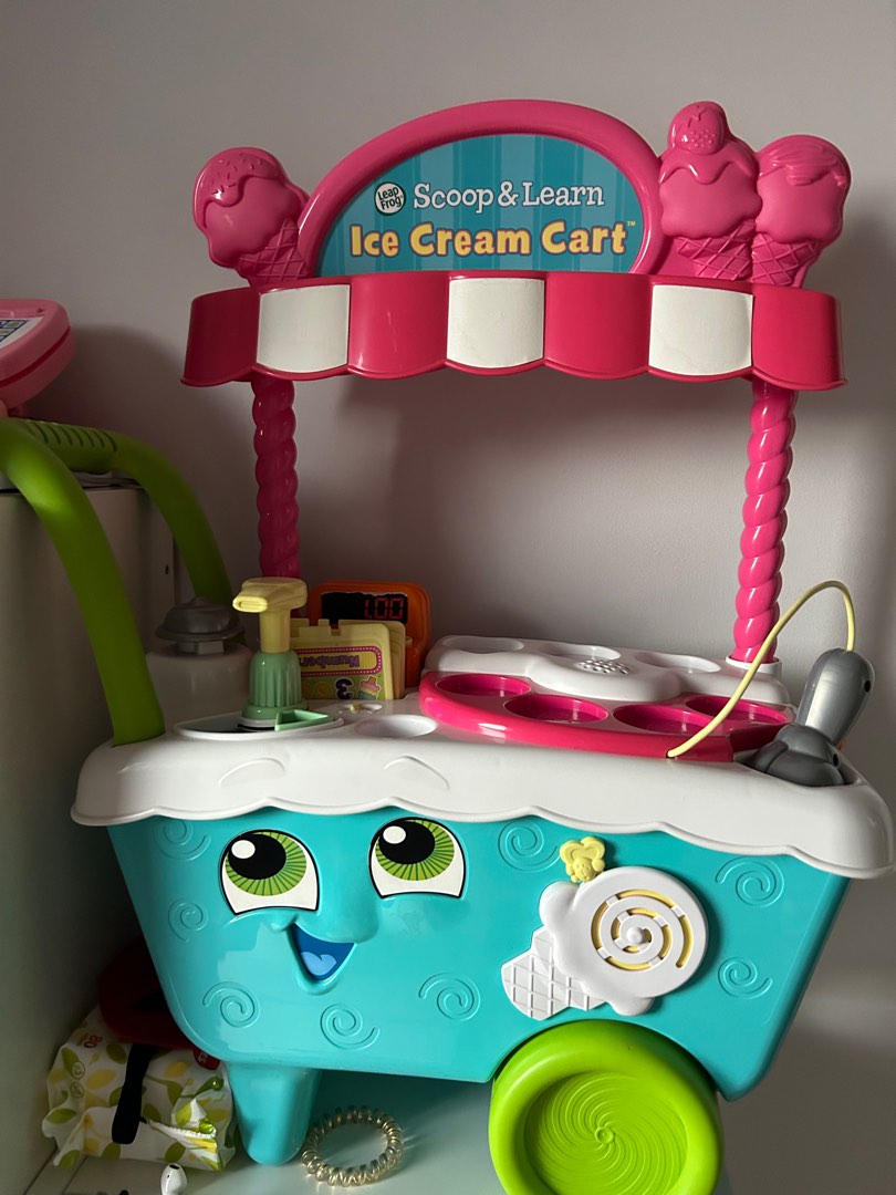 Leapfrog ice cream cart, Hobbies & Toys, Toys & Games on Carousell