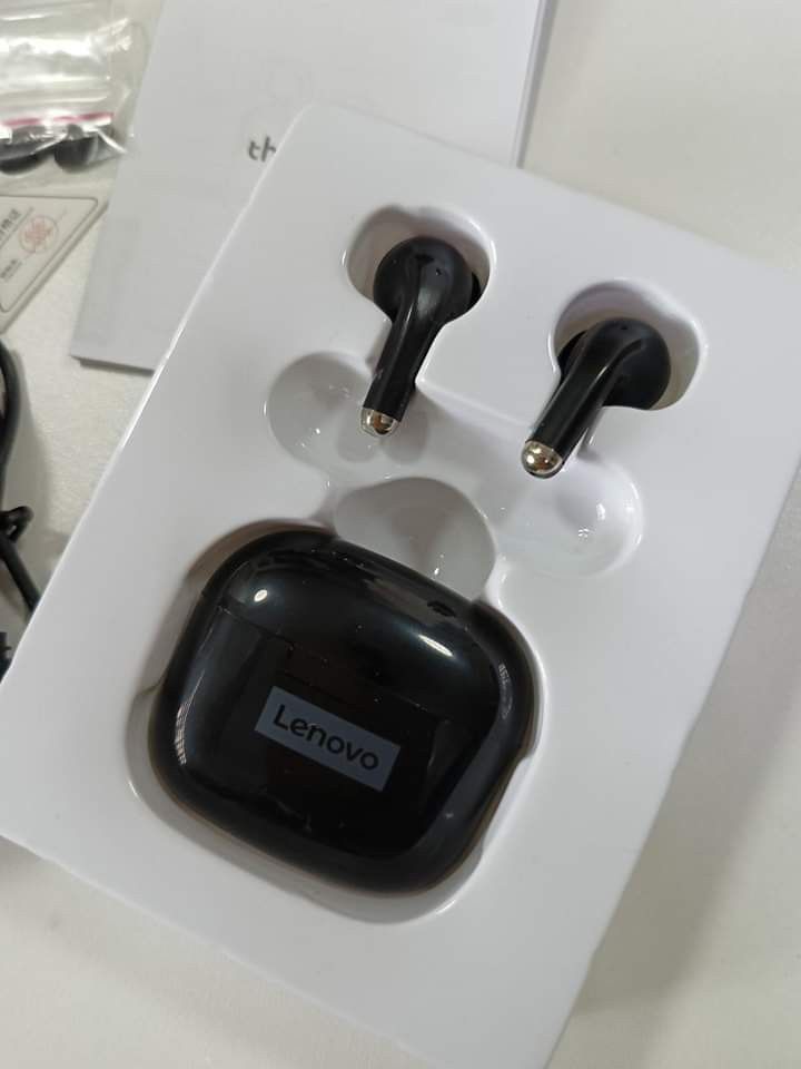 Lenovo thinkplus Livepods LP40pro (Category: Earphones) located in Manila. Submitted by annafinds (Listing ID 1244271282, Image 2). Description: 101% ORIGINAL US BOUGHT Lenovo thinkplus Livepods LP40pro P2,900 free shipping 5x money back if fake.
