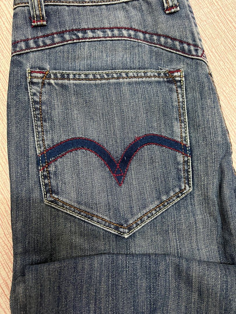 Levis jeans back zipper on sale