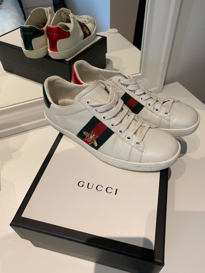 Used gucci sneakers womens top