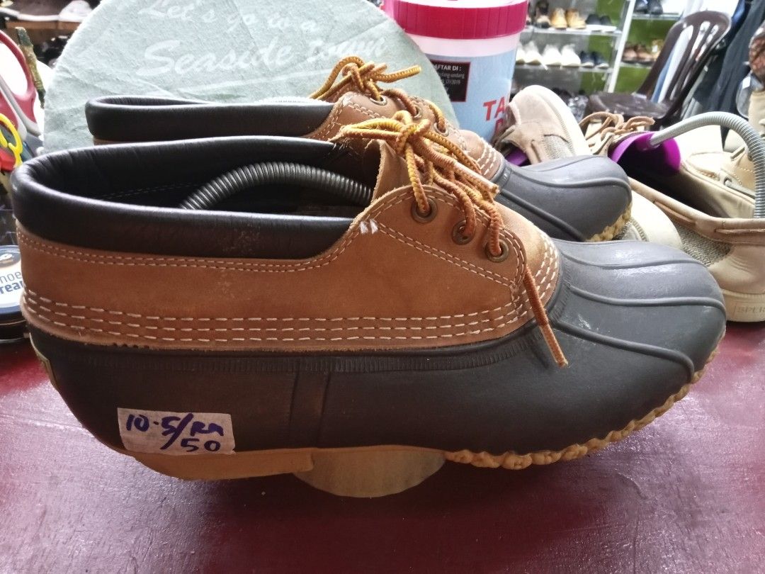 Low cut sale bean boots