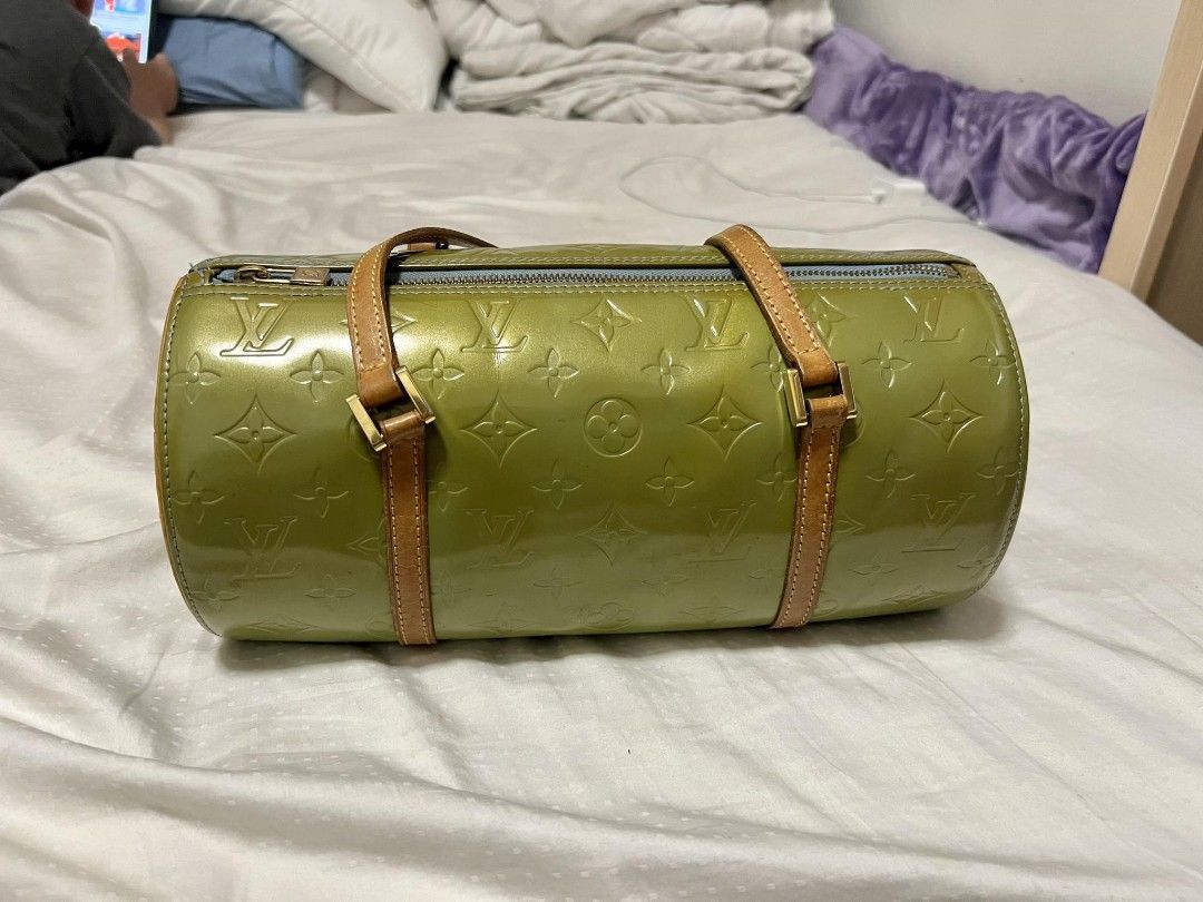 Louis Vuitton MInt Green Monogram Vernis Houston Bag Louis Vuitton