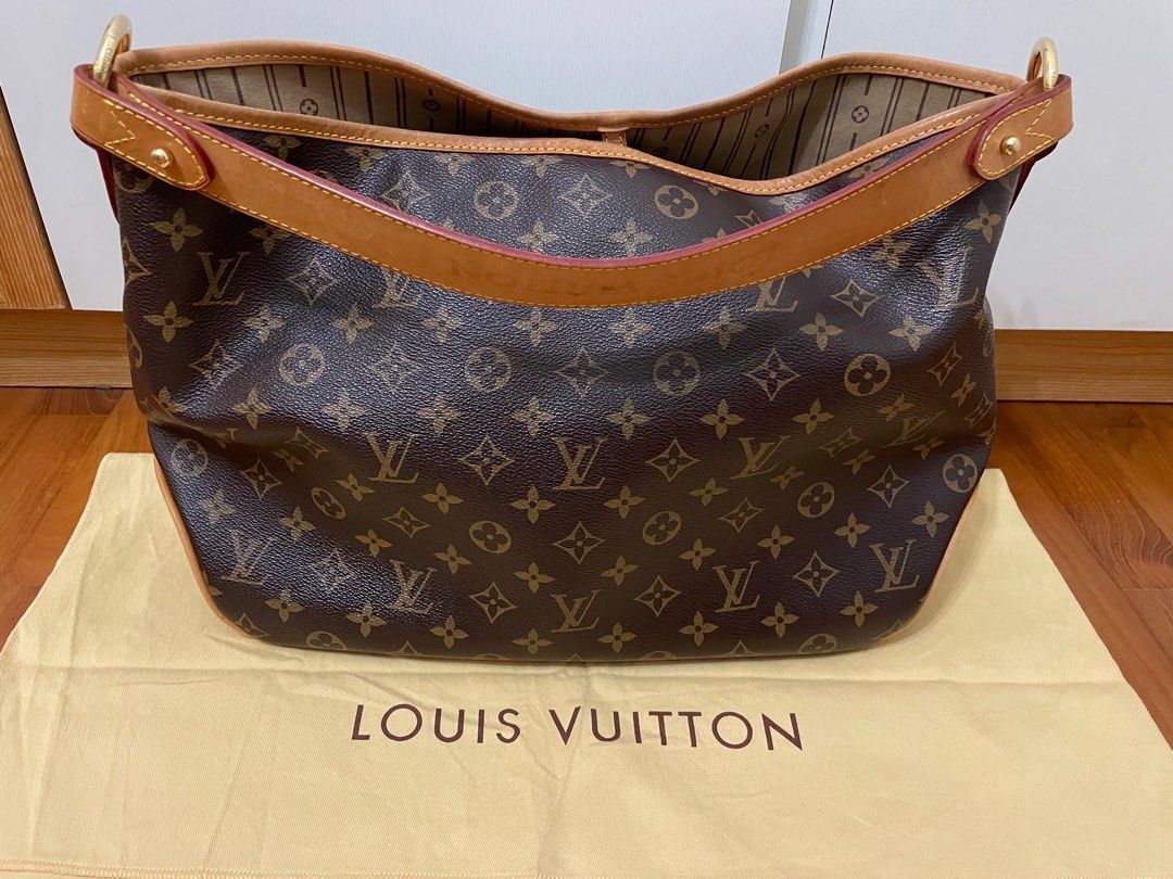 Louis Vuitton Brown, Pattern Print Monogram Delightful PM