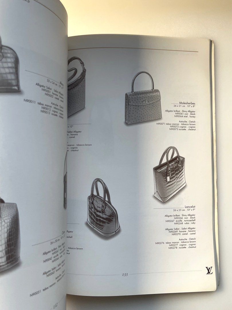 Very Rare 1999 Louis Vuitton Catalog/Brochure, Prices