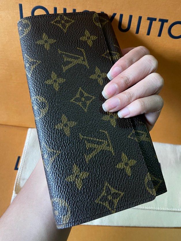 Louis Vuitton Monogram Flap Wallet bag tag