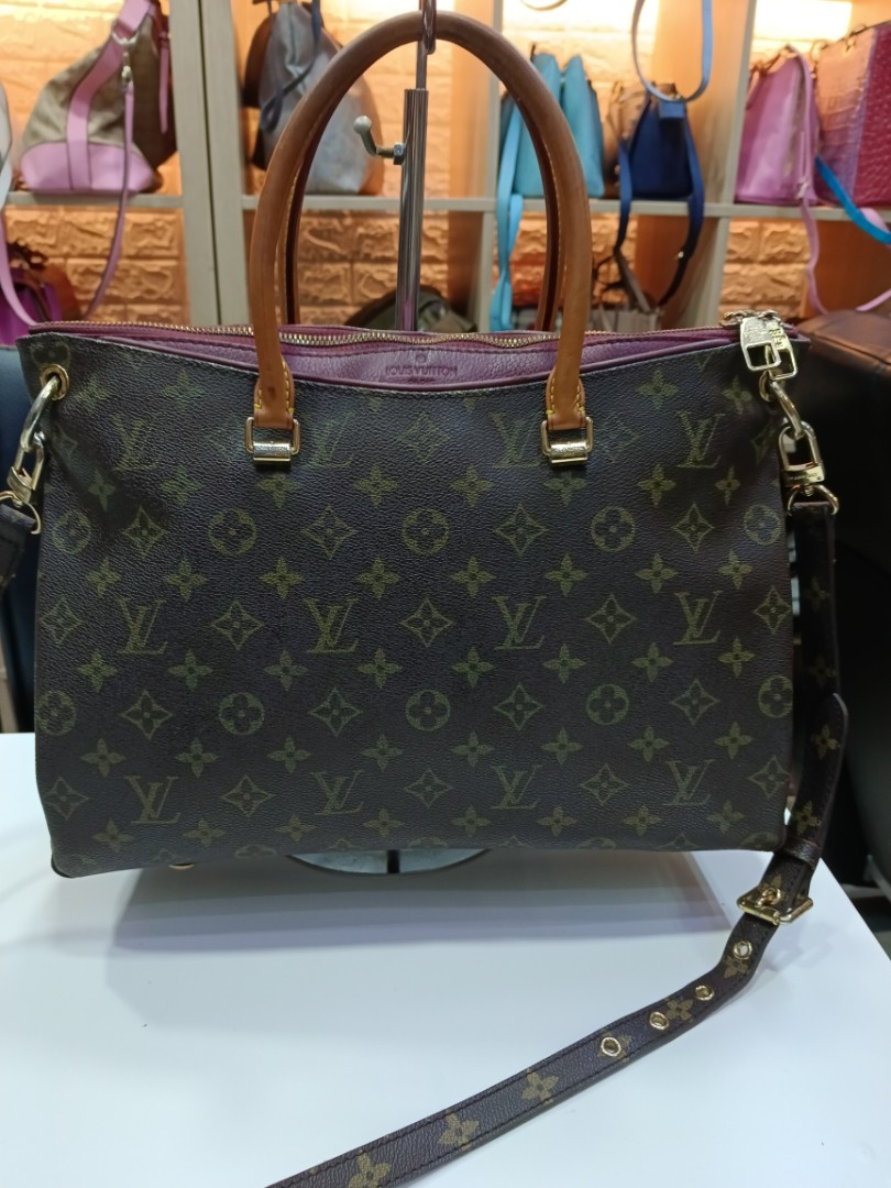 Louis Vuitton 2014 pre-owned Monogram Pallas MM two-way Bag - Farfetch
