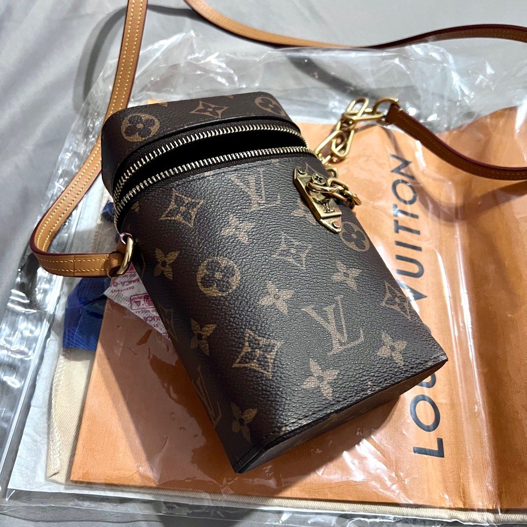 Louis Vuitton Phone Box Monogram Legacy Brown in Coated