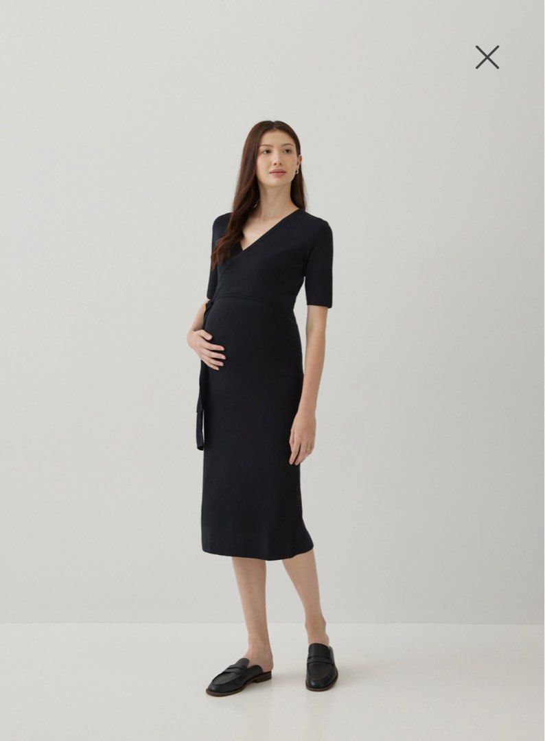 Maternity cheap wrap sweater