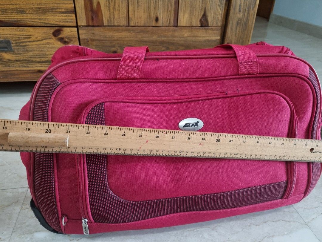 Luggage Bag VIP Alfa Duffle Trolley Bag