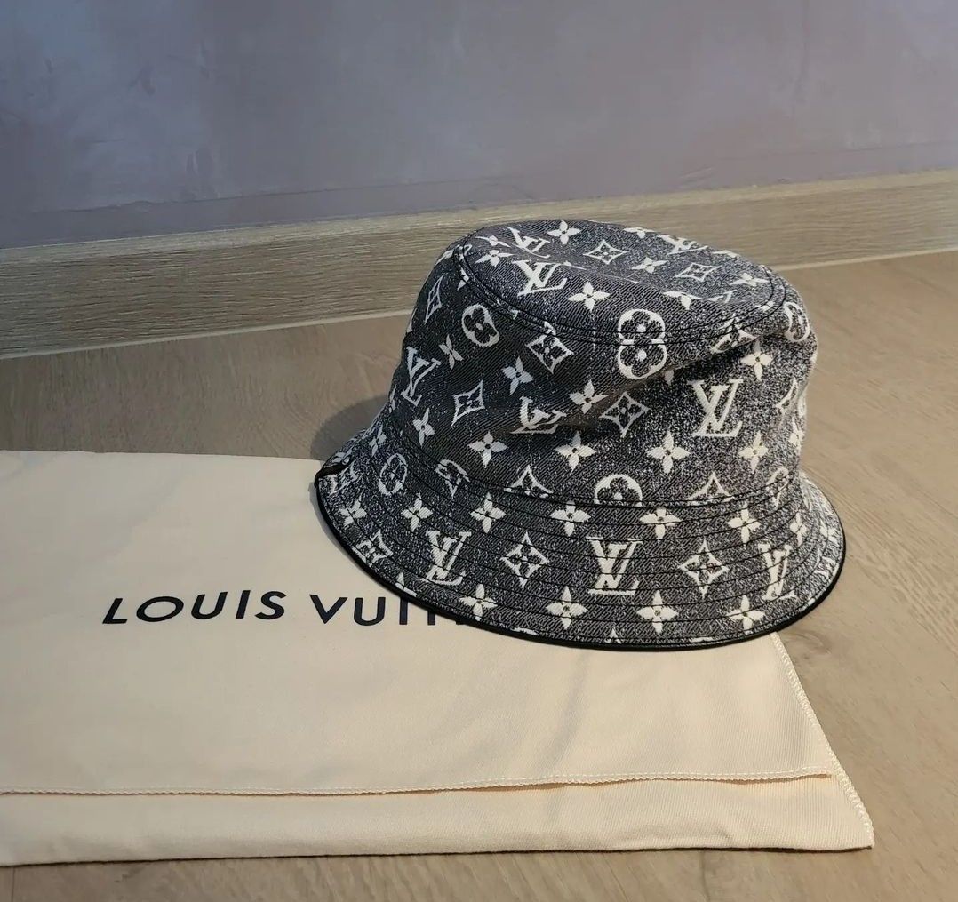 Louis Vuitton, Accessories, Louis Vuitton Monogram Jacquard Denim Cap