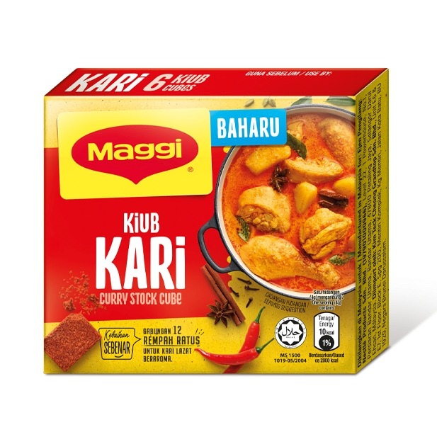 MAGGI Curry Cube, Food & Drinks, Spice & Seasoning on Carousell
