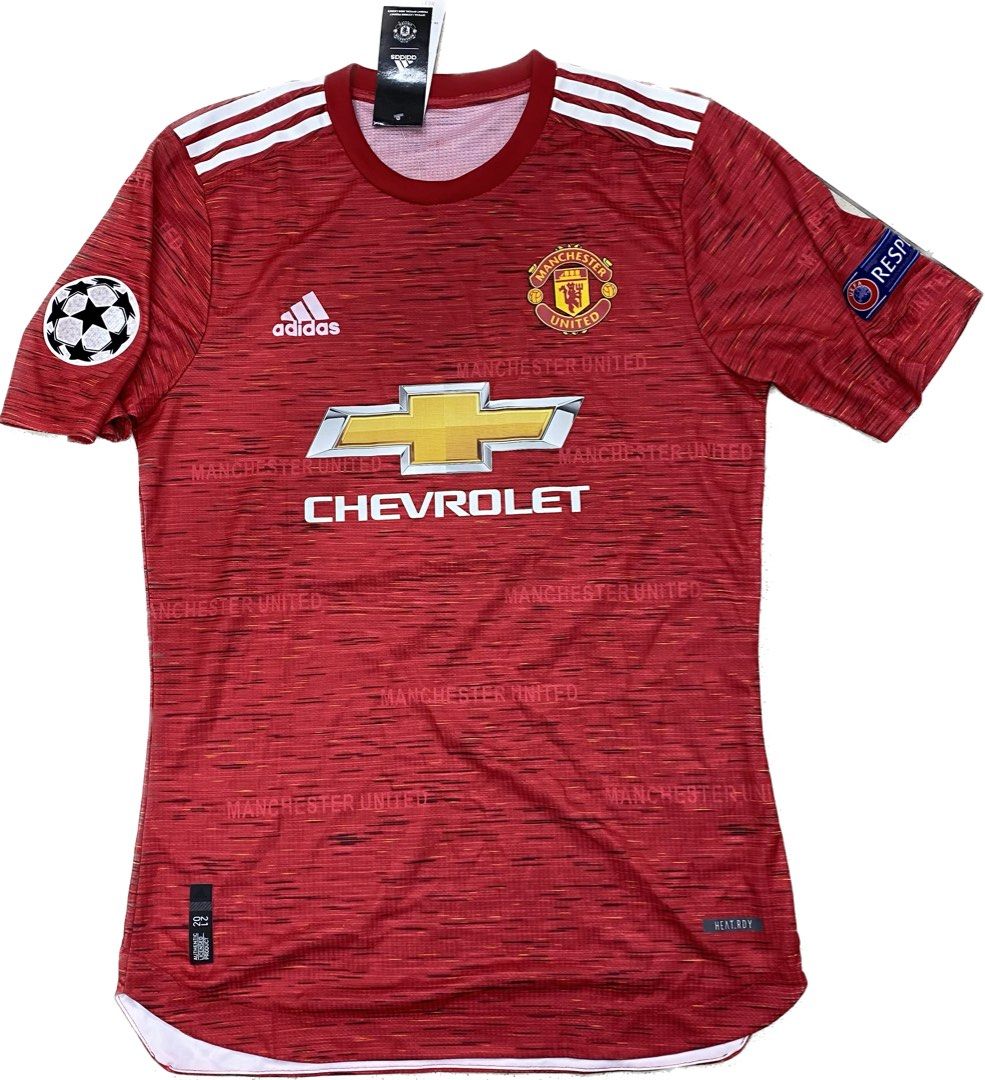 Manchester united home kit hotsell 2020