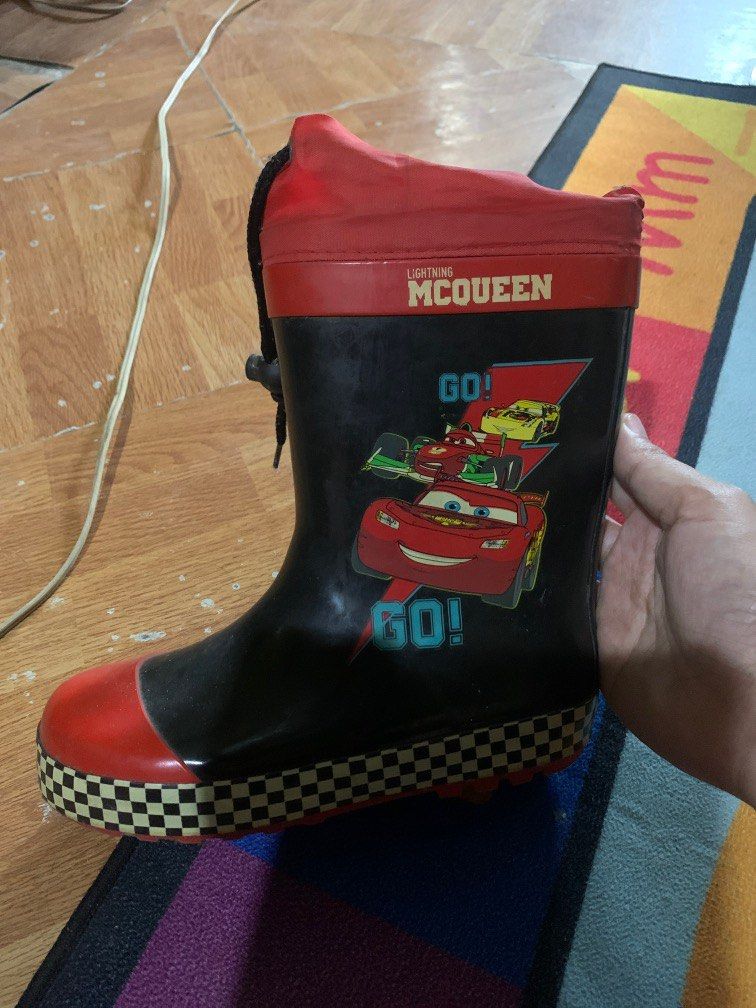 Disney cars wellies top
