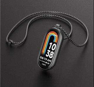 mijobs 小米手環 8 不鏽鋼項鍊(方塊款)