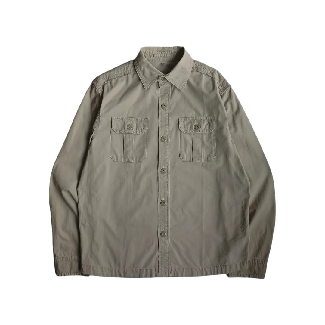 Military shirt uniqlo Og ripstop on Carousell