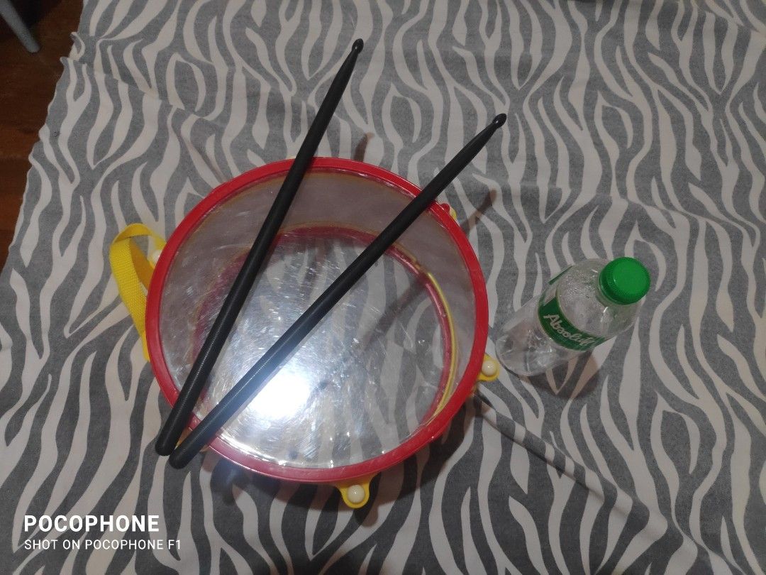 Mini Drum for Kids (Category: Musical Instruments) located in Rizal. Submitted by kazuya.kazuya (Listing ID 1244151233, Image 3). Description: For sale Mini Drum with drum stick for kids good condition for sale only not for trade need cash slightly negotiable. Meet Ups: Cainta Mcdo near Cainta church parish,puregold Cainta junction,Big-R or Lalamove, Grab on your expense..