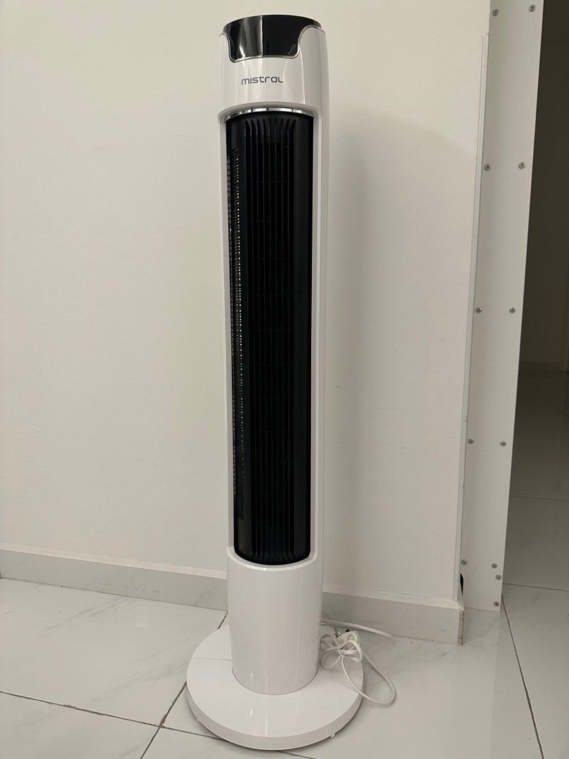 Mistral 6 Speed Tower Fan with Remote Control MFD4880R, Furniture