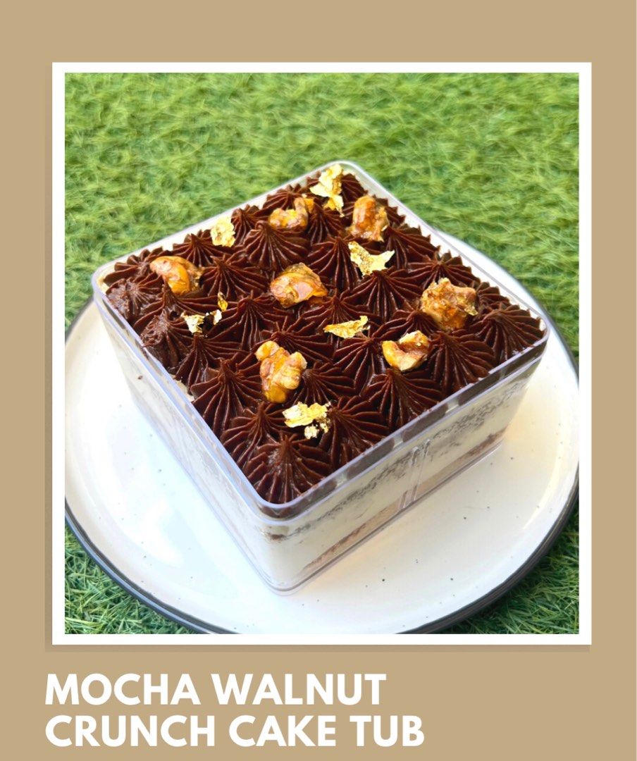 Mocha Crunch Cake (square) | Tous les Jours is the first Kor… | Flickr