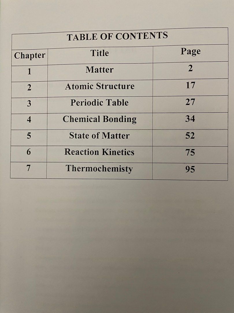 Module General Chemistry 1 UMP, Hobbies & Toys, Books & Magazines