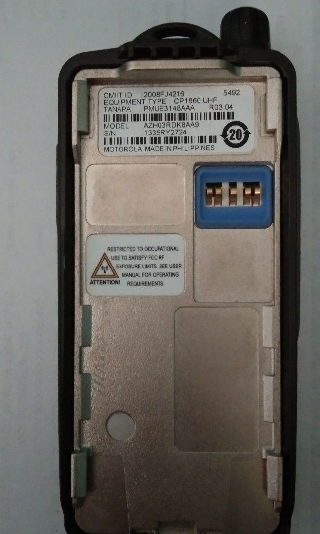 Motorola CP1660 UHF (Category: Other Audio Equipment) located in Batangas. Submitted by bean79 (Listing ID 1244130420, Image 2). Description: For Sale or Swap just offer lang Good Condition Still negotiable to sure buyer.. Keep Safe and God Bless.