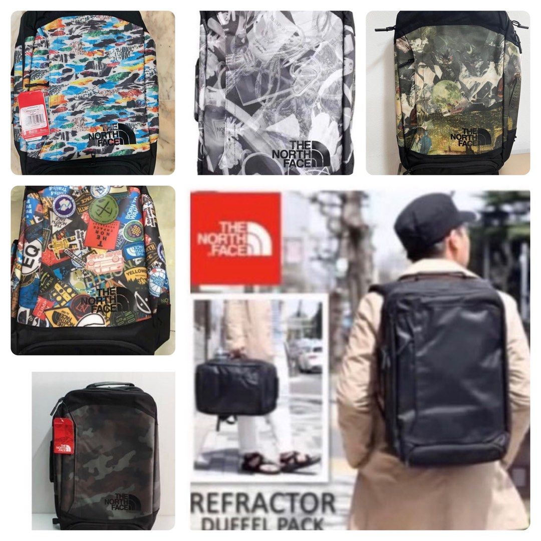 National Day Sales The North Face Refractor Duffel Duffle Pack Staycation Holiday Sports Equipment Other Sports Equipment and Supplies on Carousell