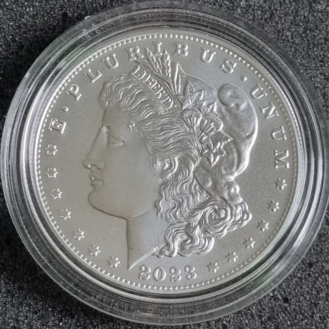 2023 Morgan Silver Dollar Uncirculated Coin in OGP w/COA, Hobbies & Toys,  Memorabilia & Collectibles, Currency on Carousell