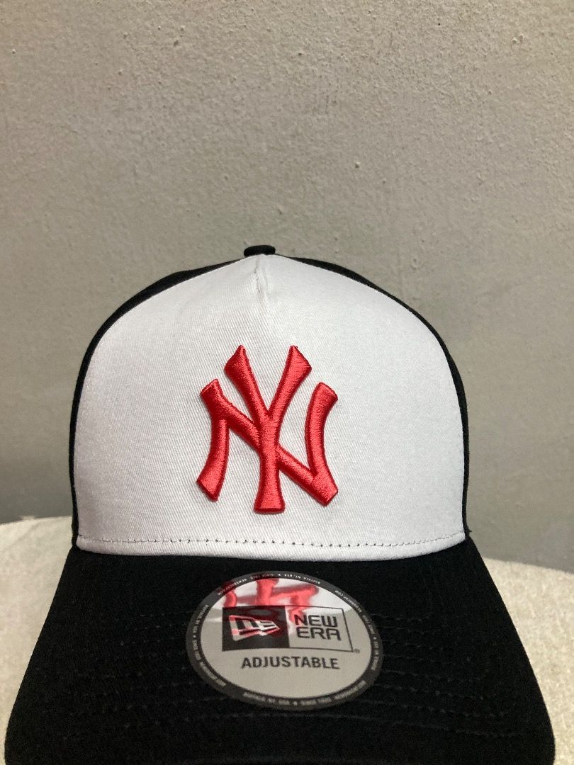 New Era 9Forty (A) NY Yankees Copper Logo 2 Tone White Black Cap