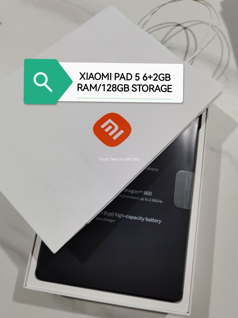 New open box GLOBAL ROM SET XIAOMI MI PAD 5 [ 6+2GB RAM / 128GB