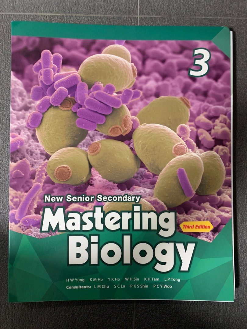 （全新）New Senior Secondary Mastering Biology 3 third edition, 興趣及遊戲, 書本 ...