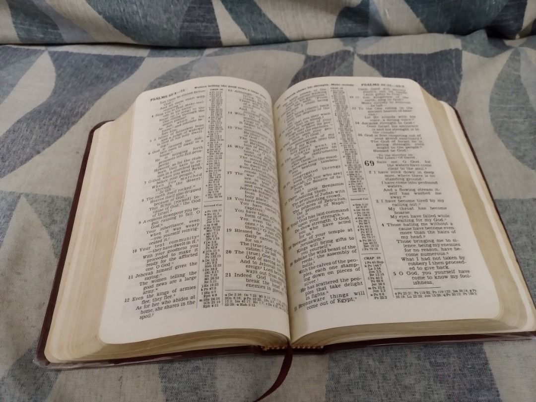 New world translation of the holy scriptures 1984 on carousell