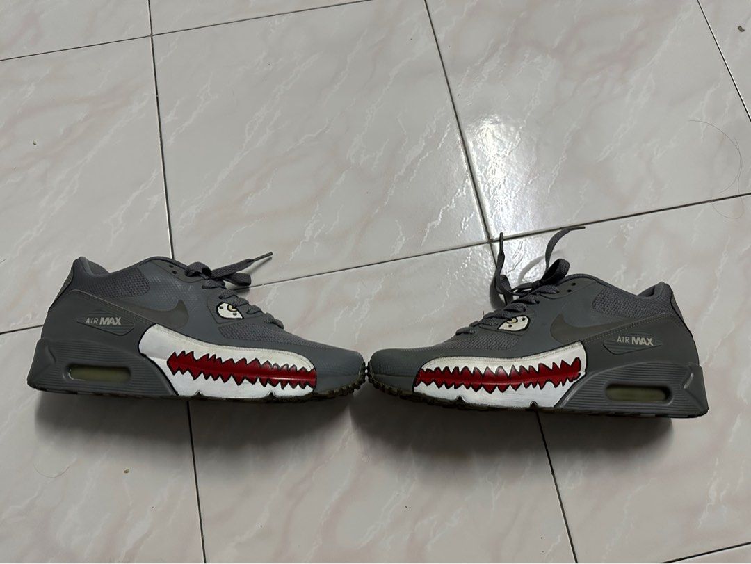 Nike air max 90 shark top