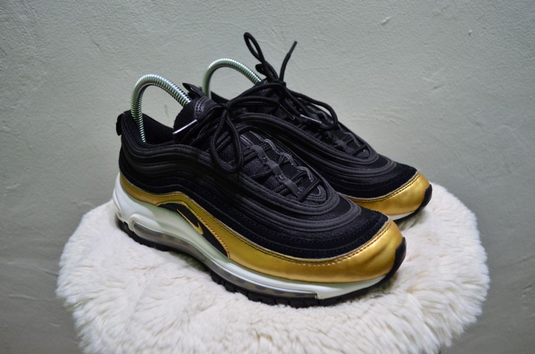 Air max 97 black gold footlocker sale
