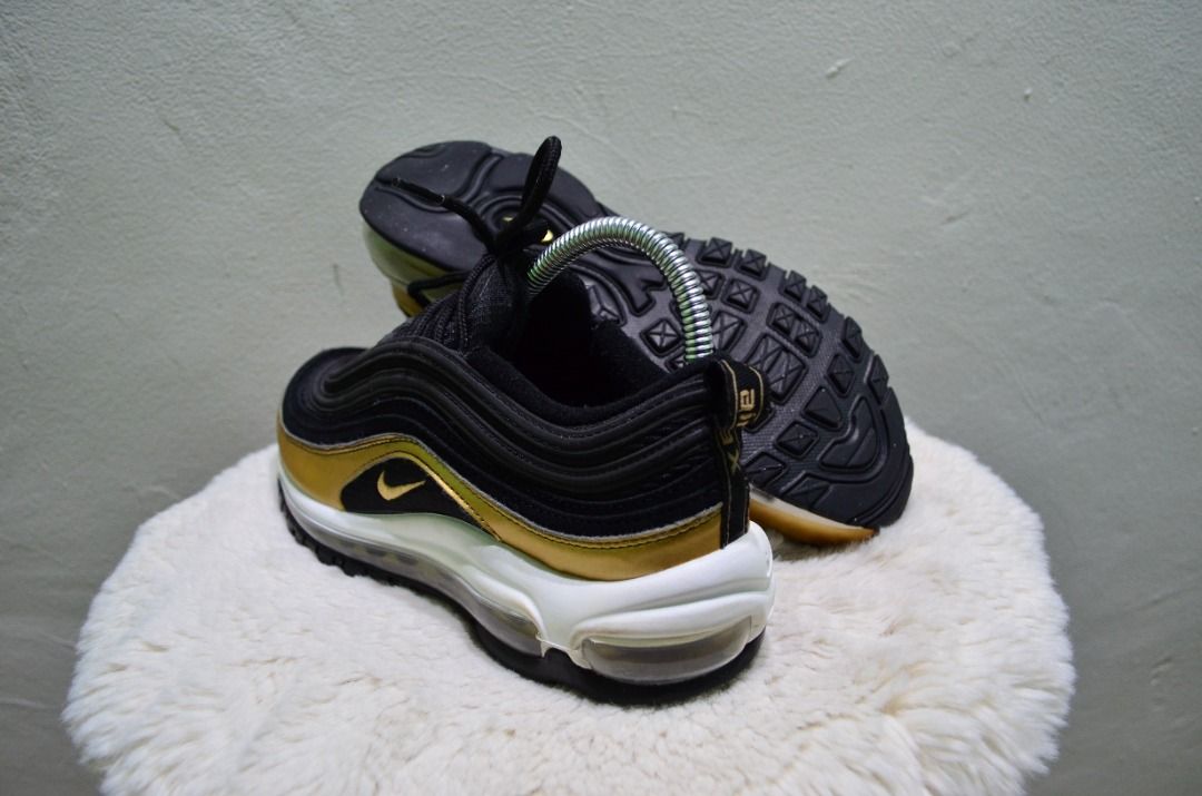 Air max 97 black gold footlocker sale