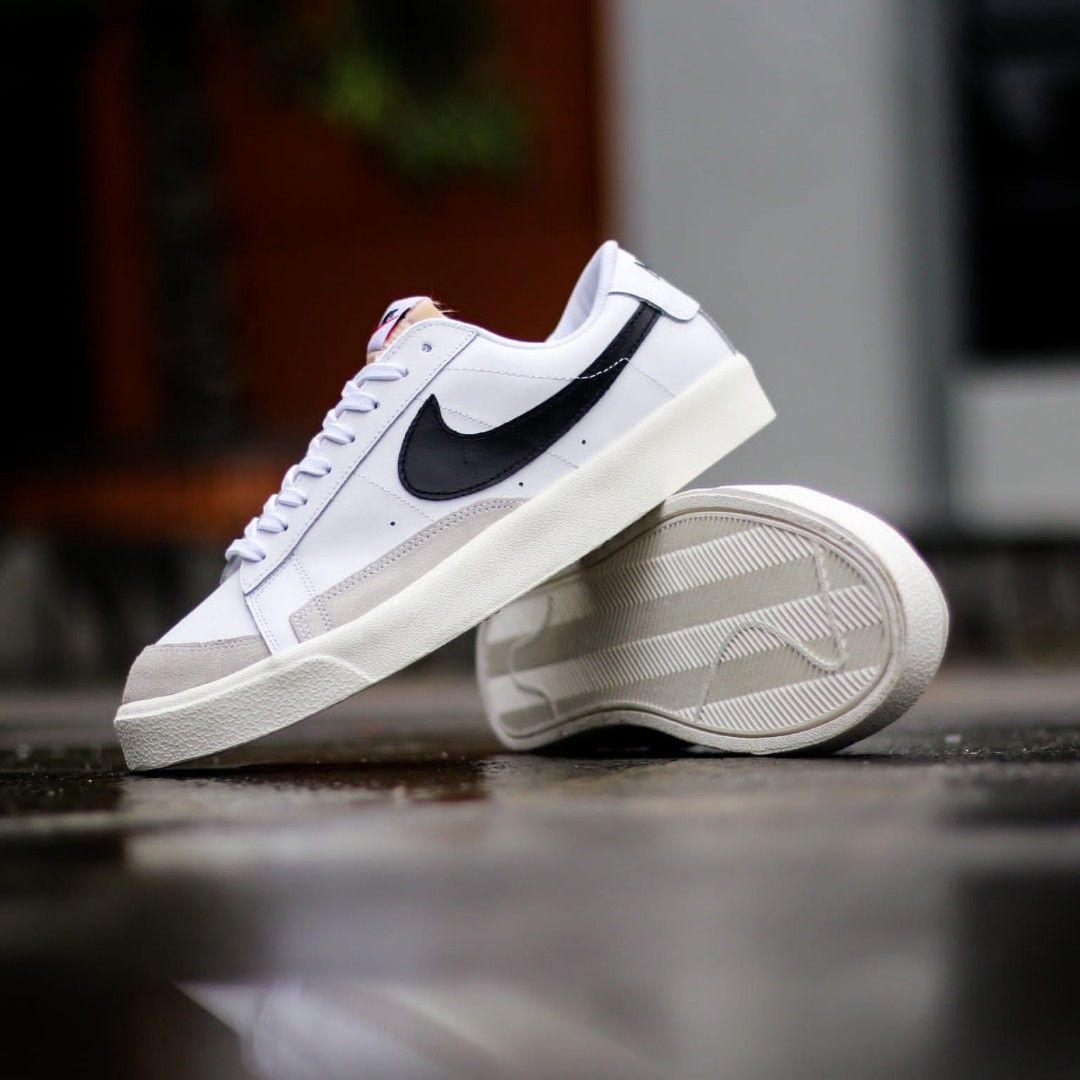 Nike blazer white black Made in indonesia