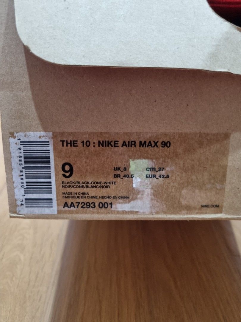Nike air max shop 27 black off white