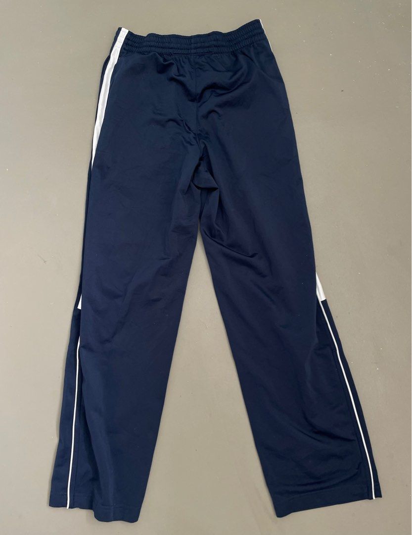 Vintage 2000s Navy Blue Nike Nylon Swoosh Track Pants