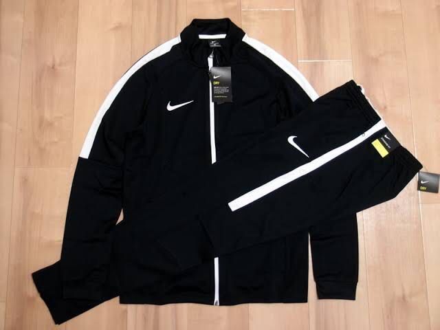 Nike track pants nike track jacket large xlarge (Category: Activewear) located in Manila. Submitted by marisianshop (Listing ID 1244133213, Image 1). Description: Nayk ankle zip track pants black white large 14x39 as new Nayk track jacket xlarge 22.5x28.5 as new .
