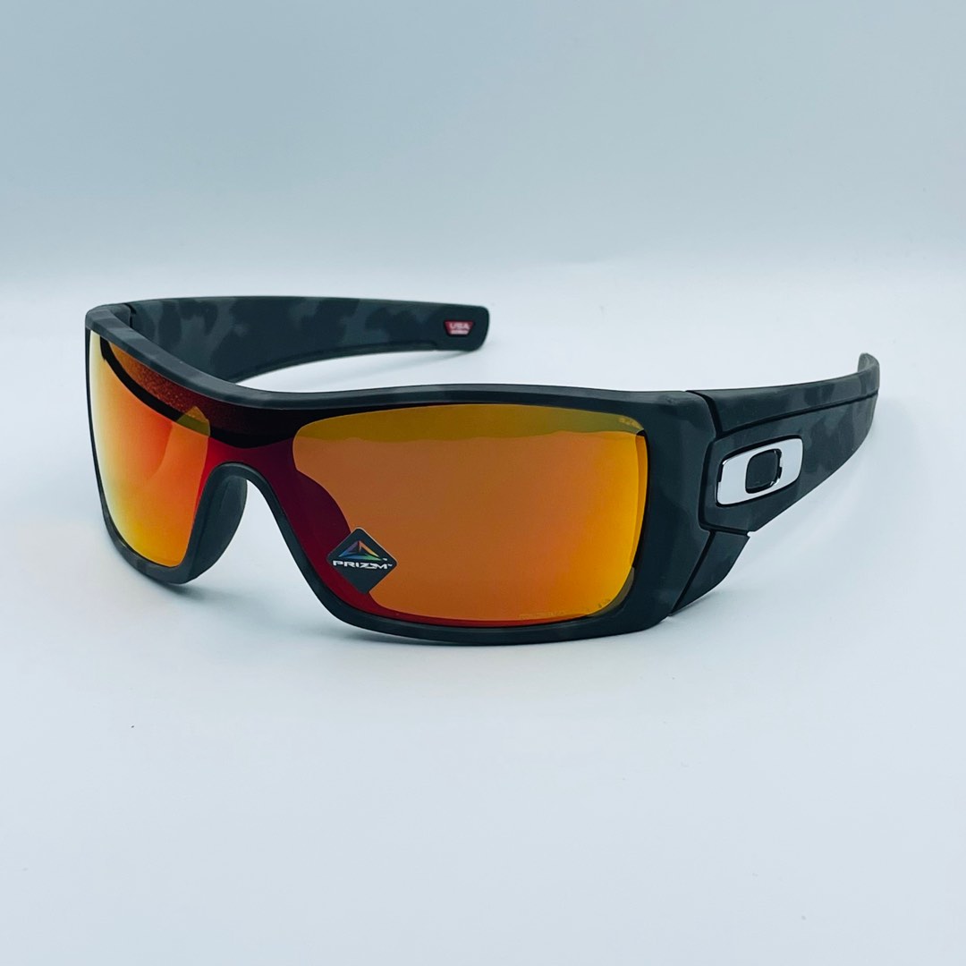 Oakley Batwolf Matte Black Camo w Prizm Ruby Polarized