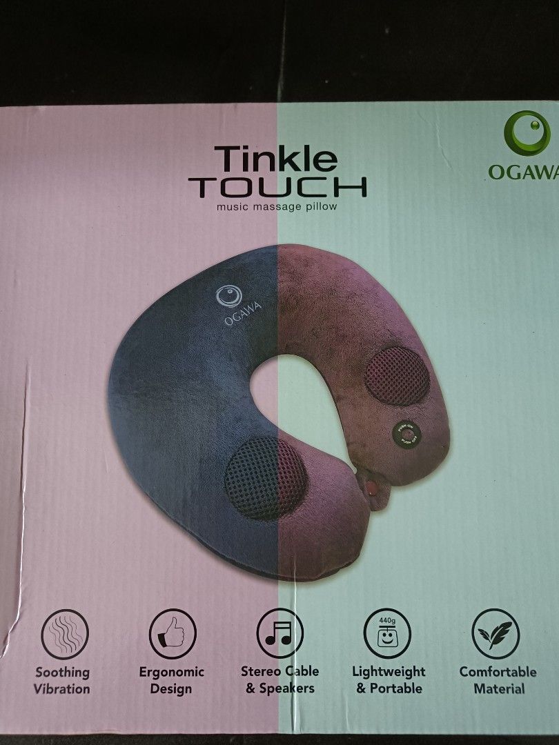 Ogawa Tinkle Touch Music Massage Pillow