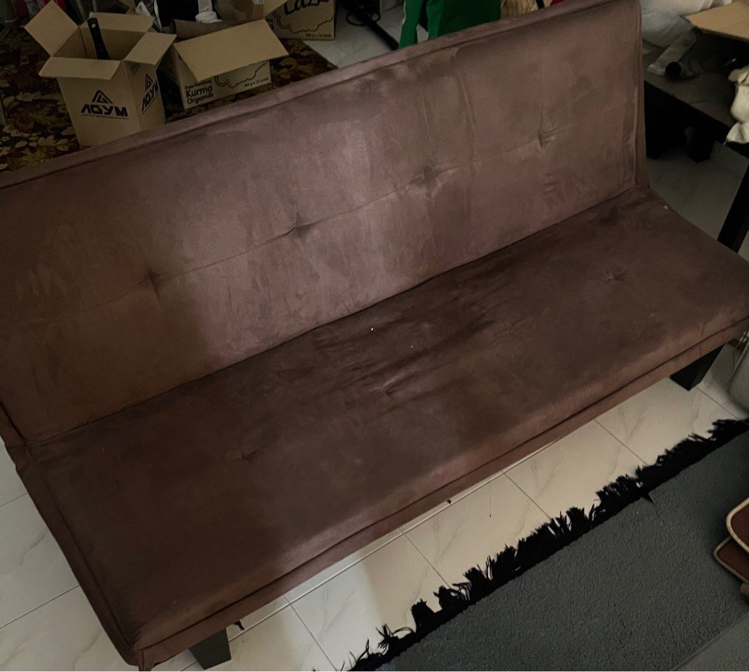 Garage sale Old sofa bed, Furniture & Home Living, Furniture, Sofas