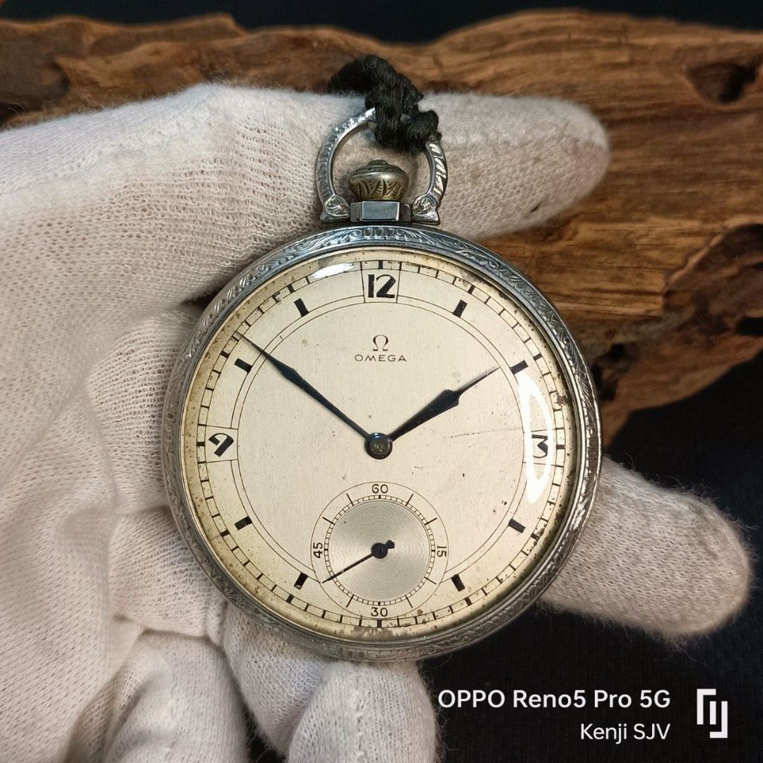 Omega art hotsell deco pocket watch