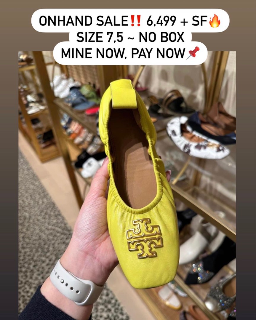 Tory burch flats clearance sales