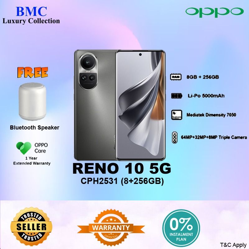 Oppo Reno 10 5G 8GB+256GB CPH2531