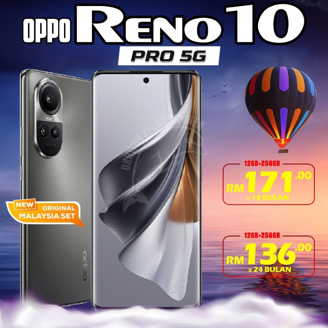 Oppo Reno 10 Pro 5G(installment/ansuran), Mobile Phones & Gadgets